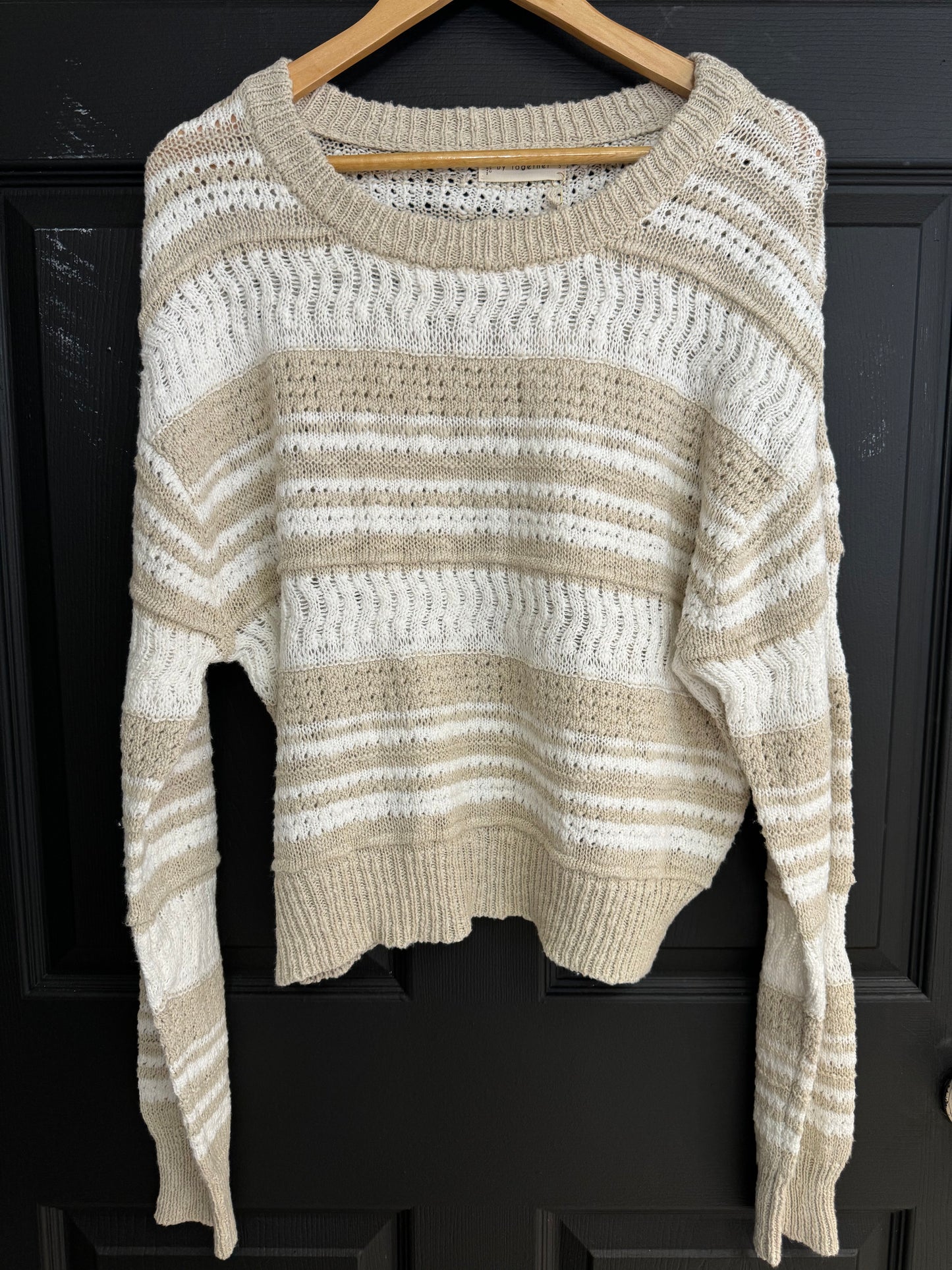 By Together knit sweater