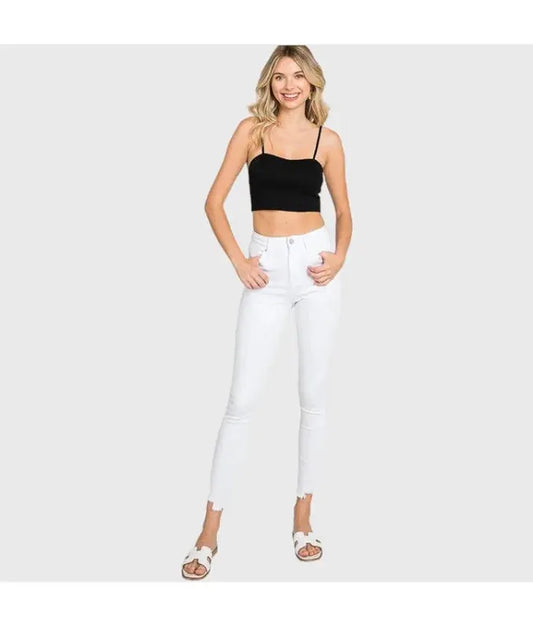 Petra 153 White Skinny Jeans